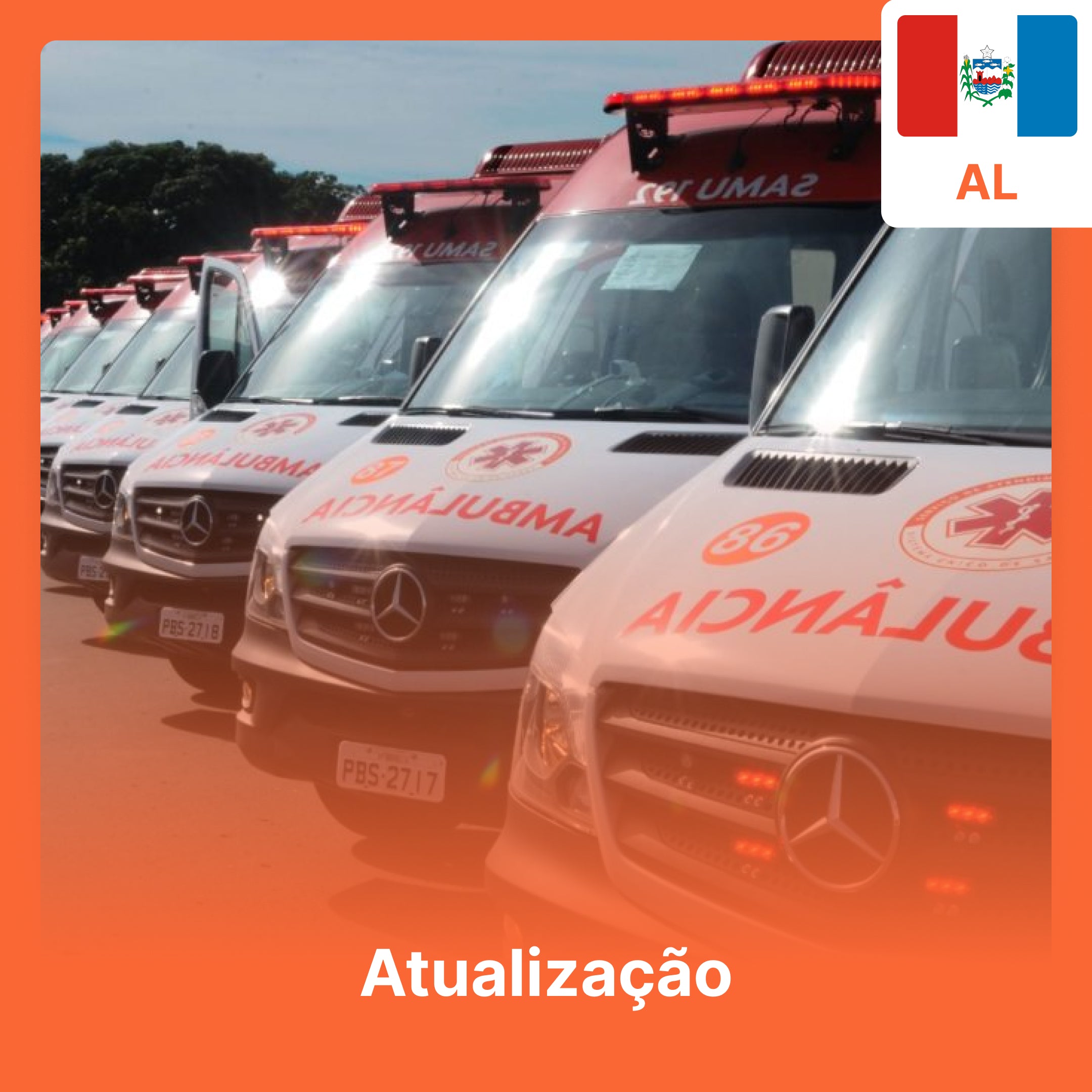 Curso para Atualização de Veículos de Emergência - Alagoas