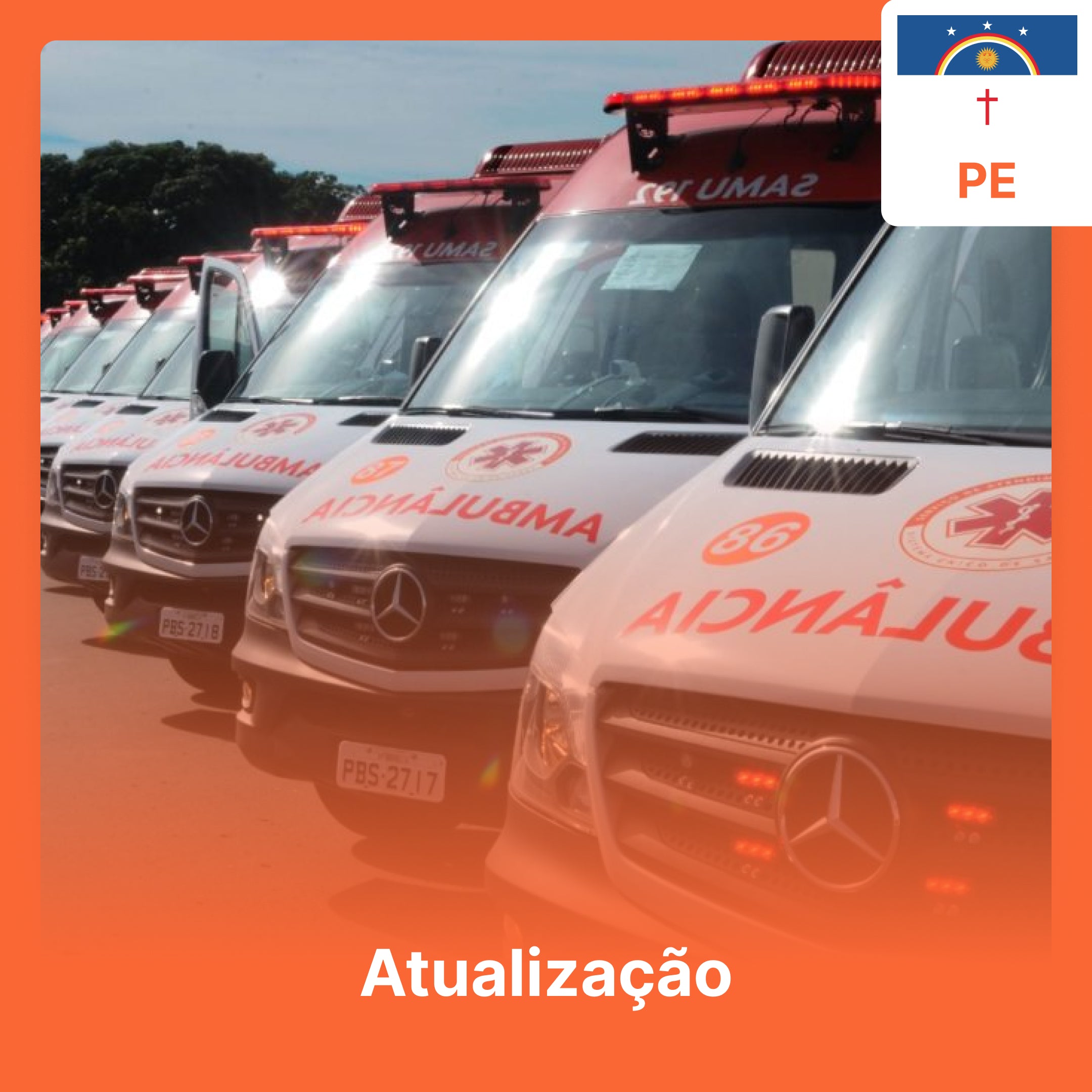 Curso para Atualização de Veículos de Emergência - Pernambuco